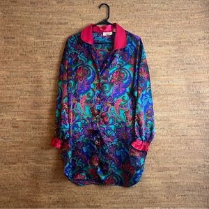 Victoria’s Secret Gold Label Satin Pajama Top